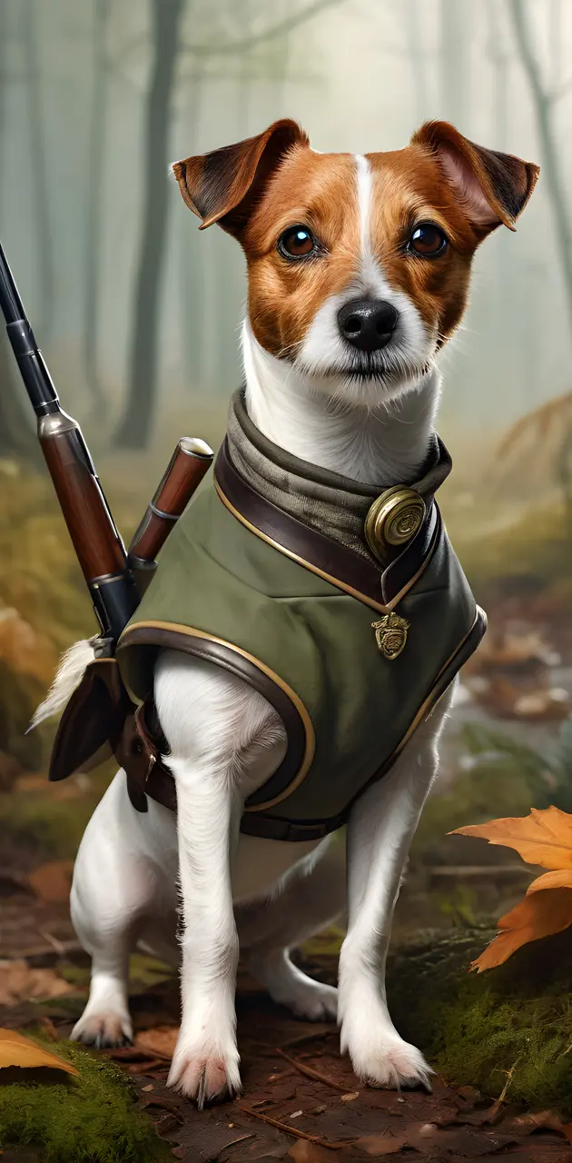 Jack Russell terrier hunter