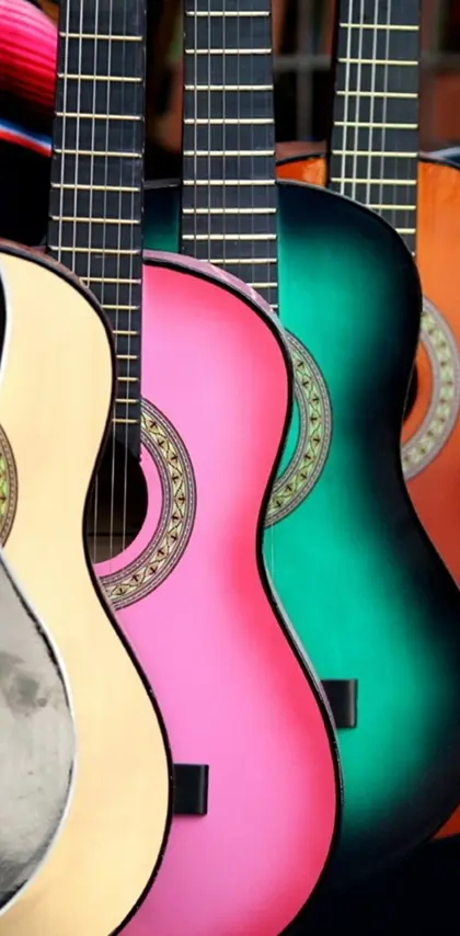 Colored Guitars