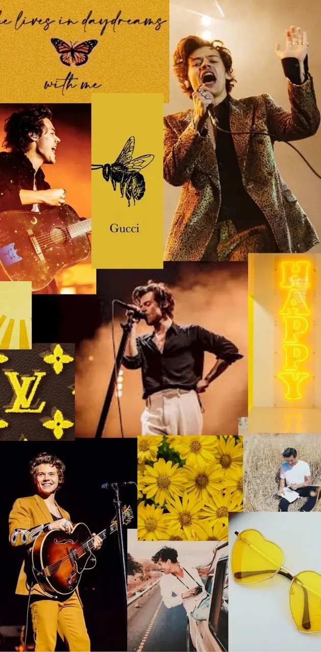 Harry styles yellow
