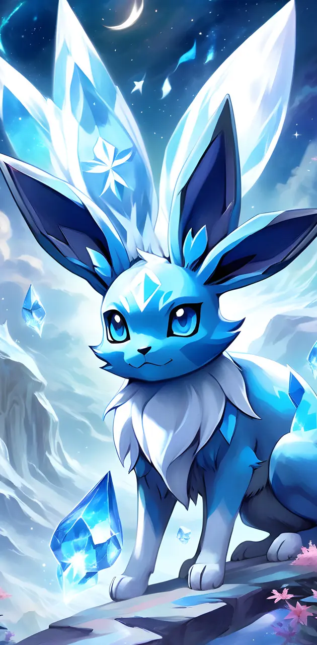 Glaceon with 3 ears