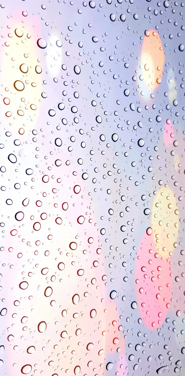 Rain on glass