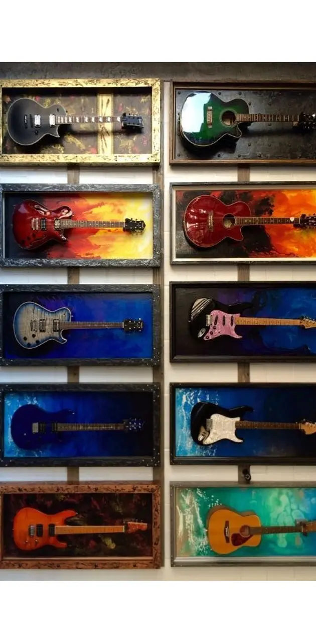 Guitar In Frame
