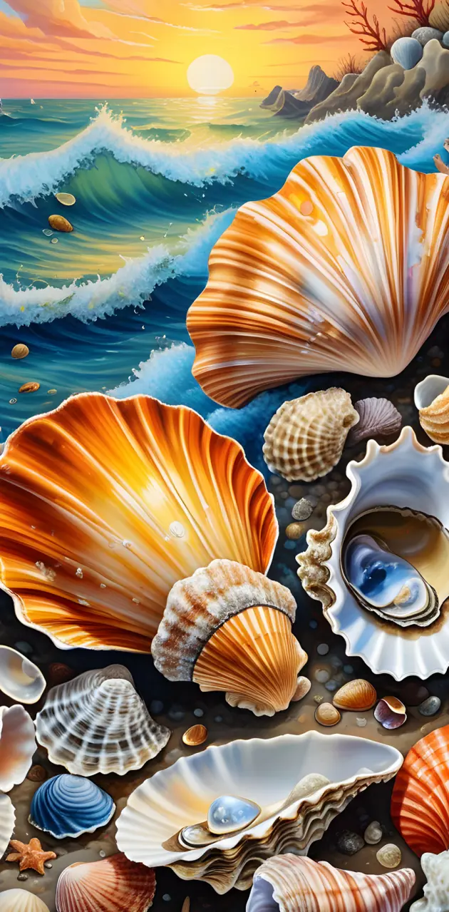 shells beachcombing