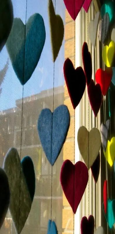 Colourful Hearts