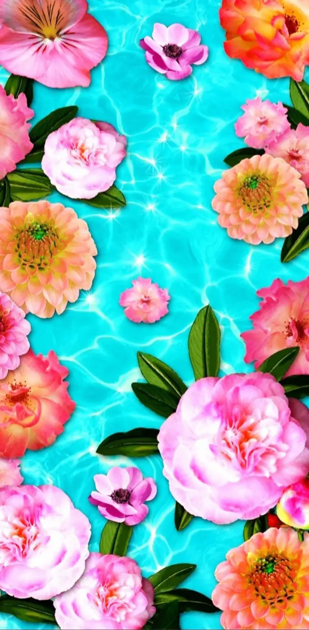 Pool Of Flowers