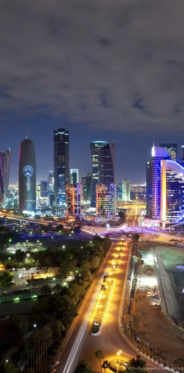 Doha Qatar night