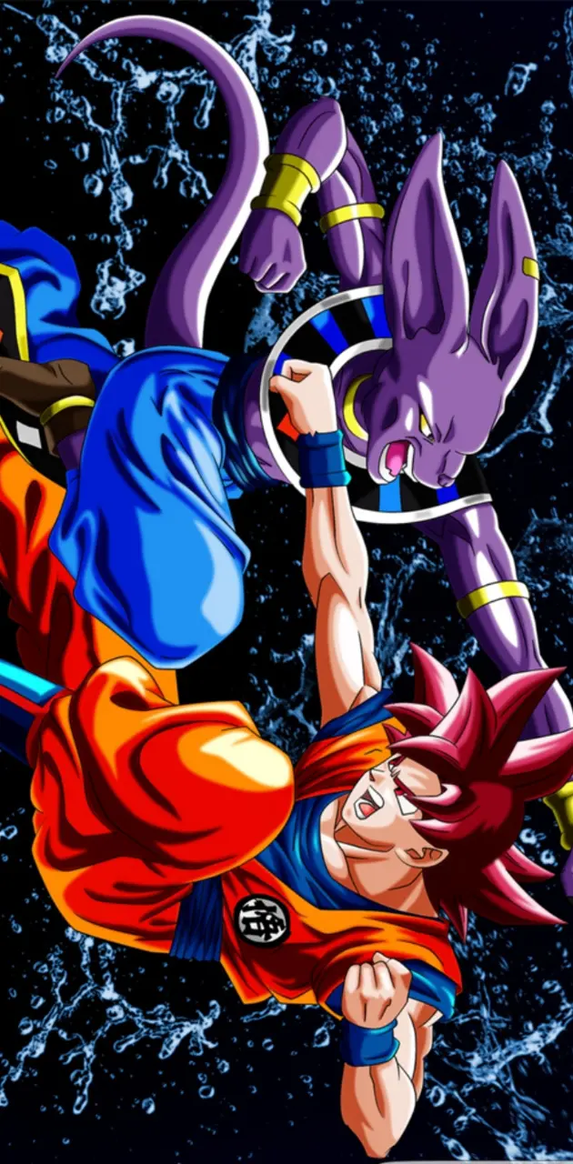 Goku Vs Beerus Wallpaper - Download to your mobile from PHONEKY