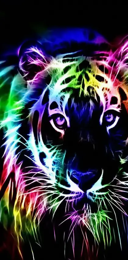 Colorful Tiger Hd