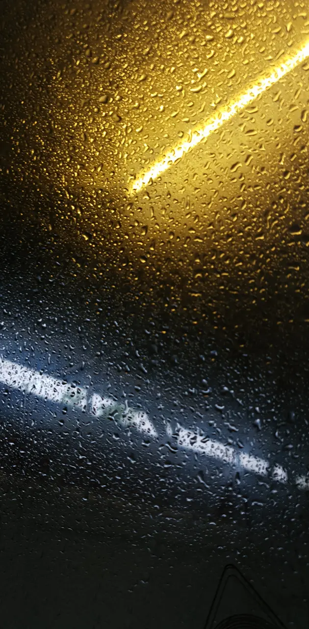 Glass raindrops