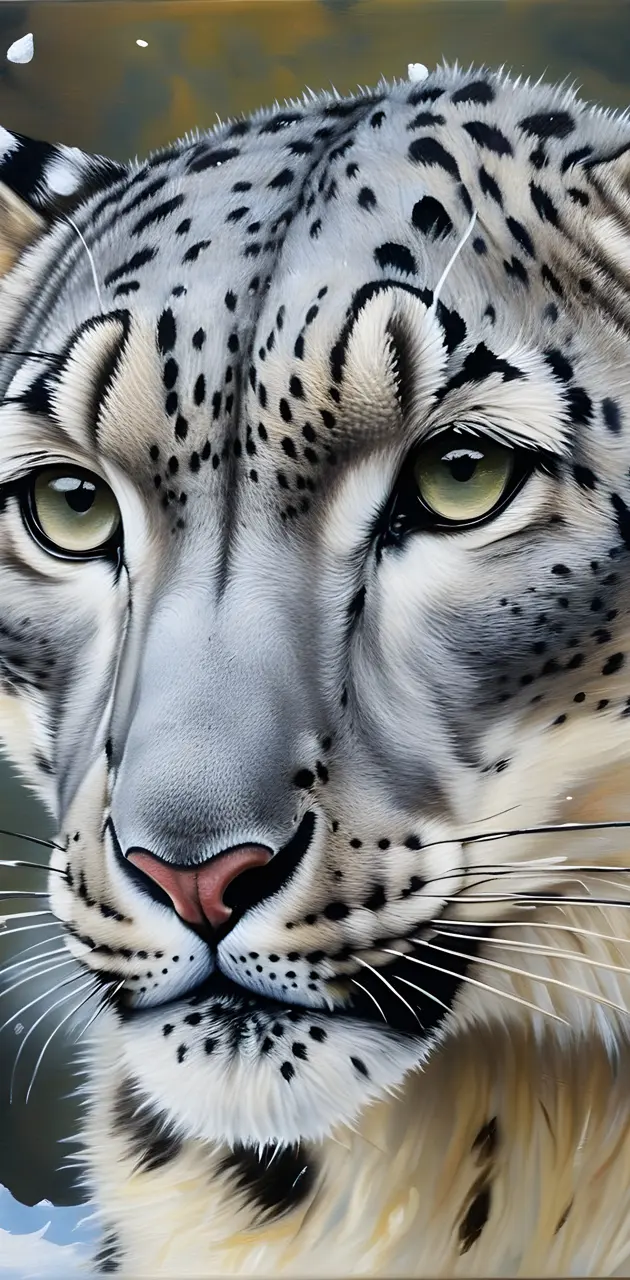 painted leopard