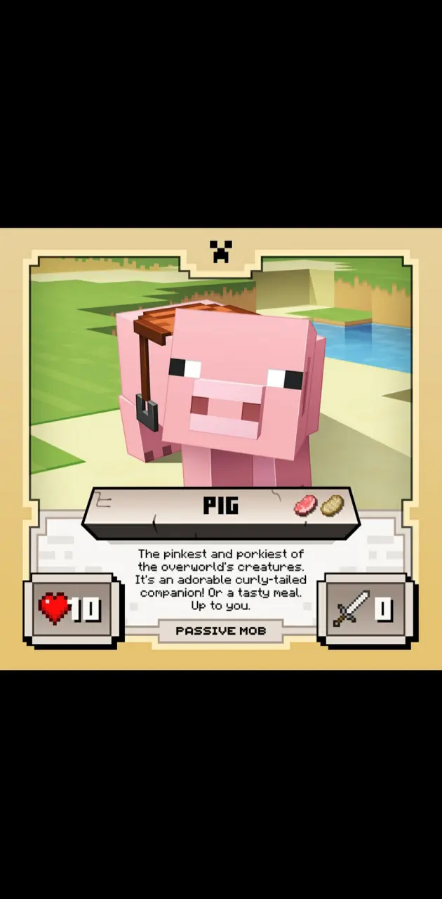 Minecraft cochon