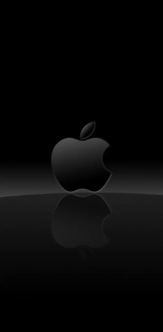 Apple logo black