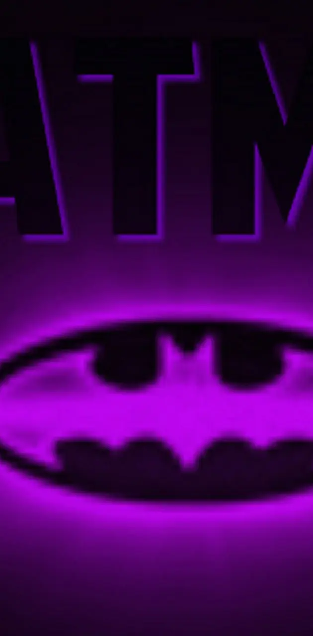 Purple Batman Logo