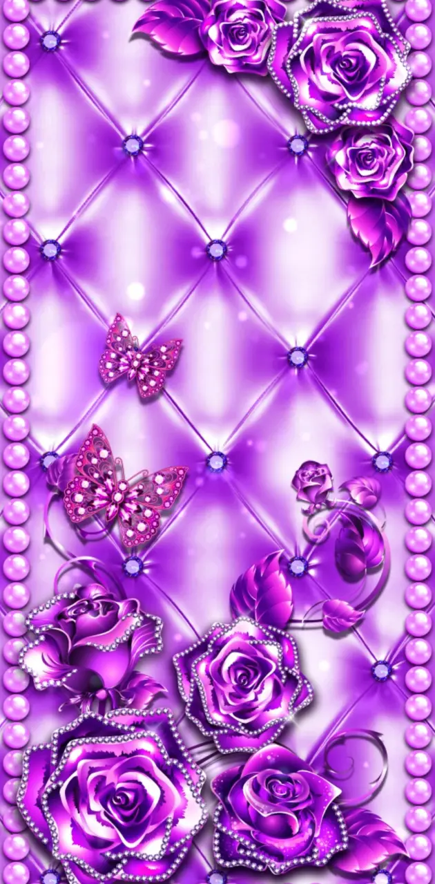 Luxury Violet Cushion 