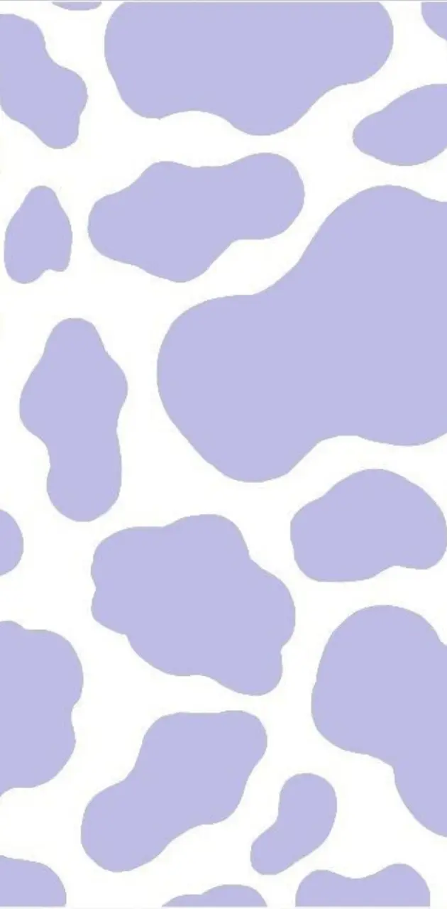 Purple cow print