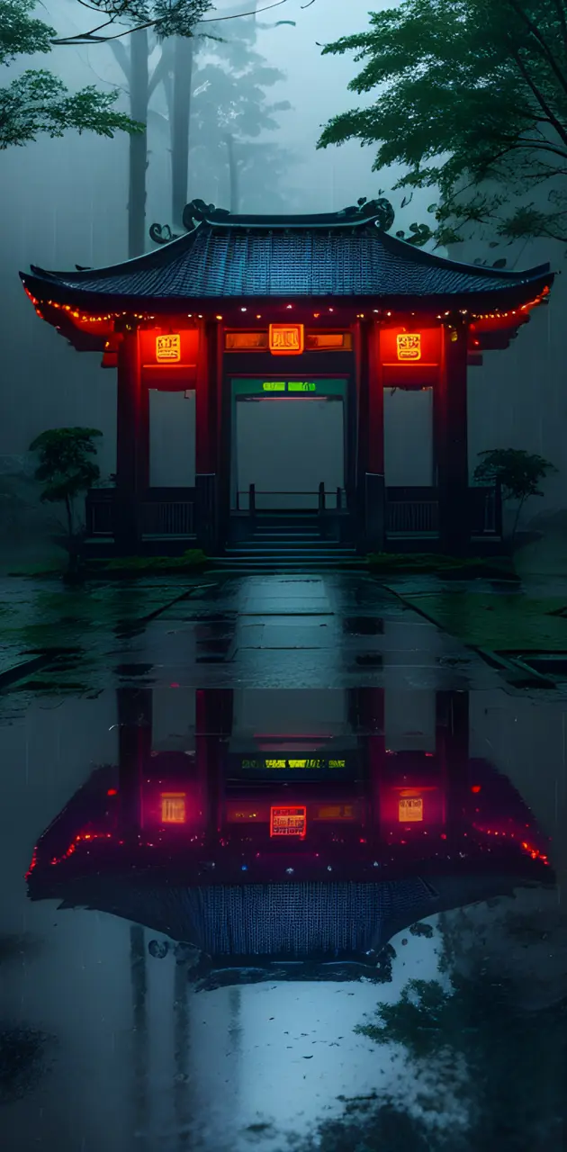 Neon Pagoda