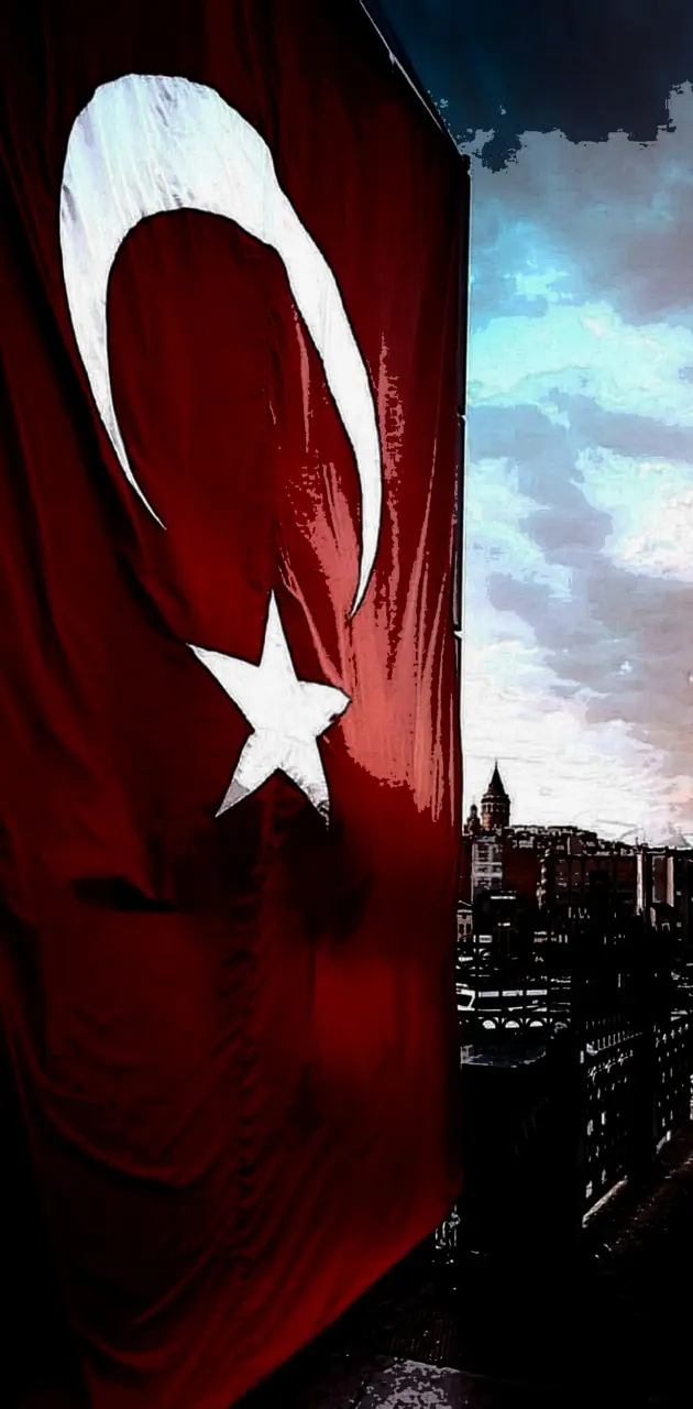 Turkish Flag - Art
