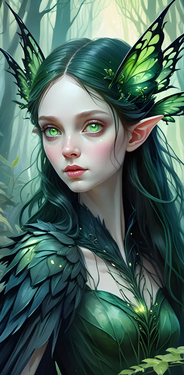 green faery forest