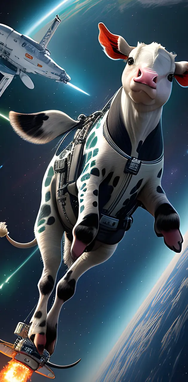 Calf in Space