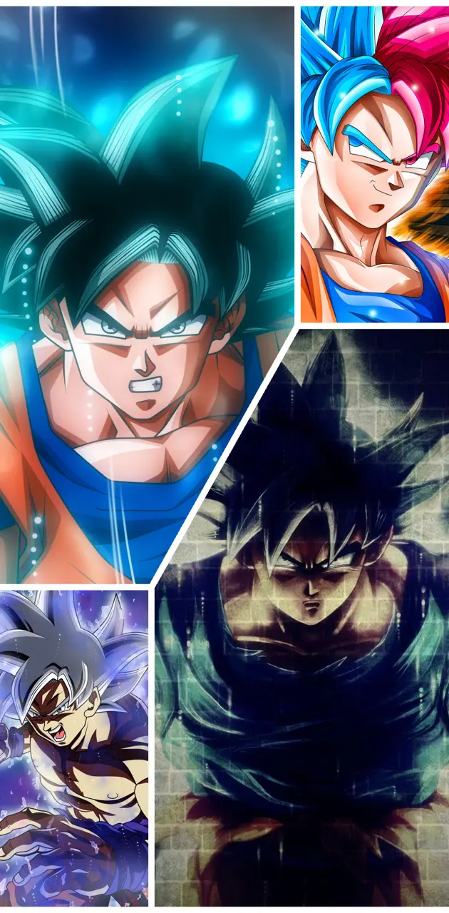 Goku collage