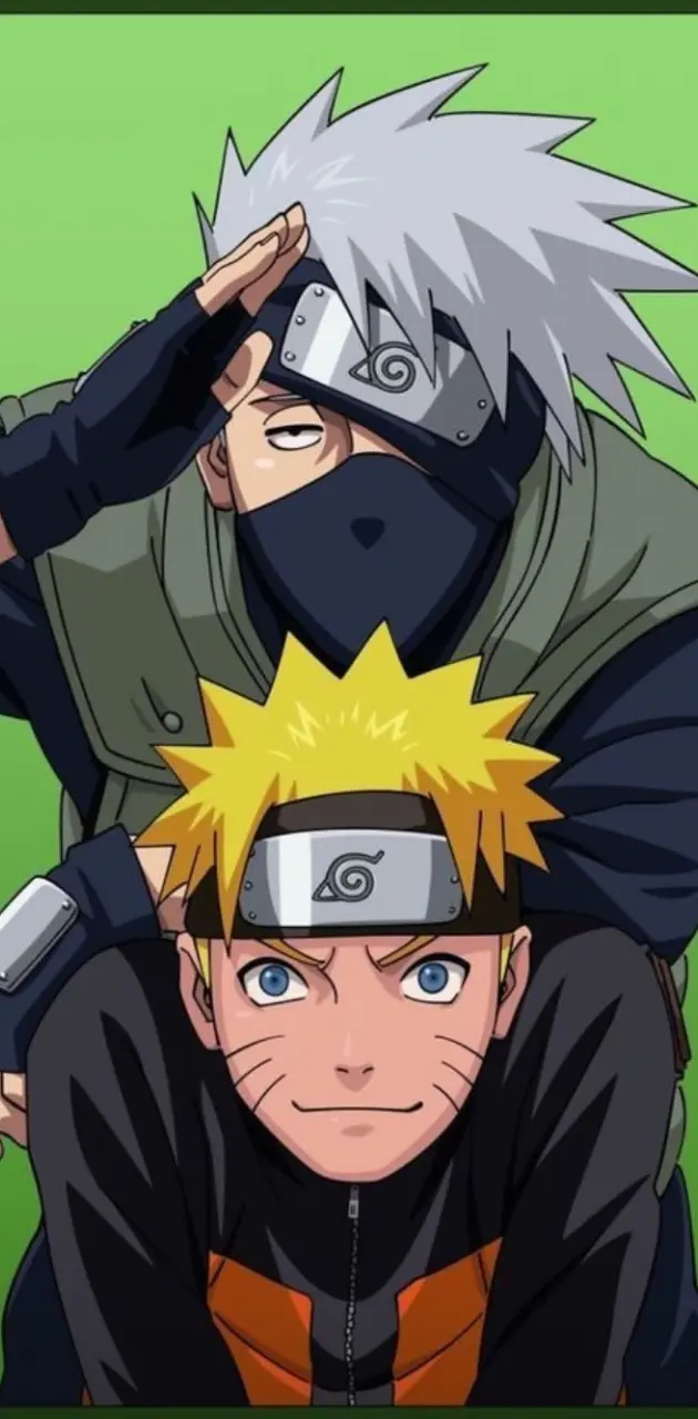 Naruto y kakashi