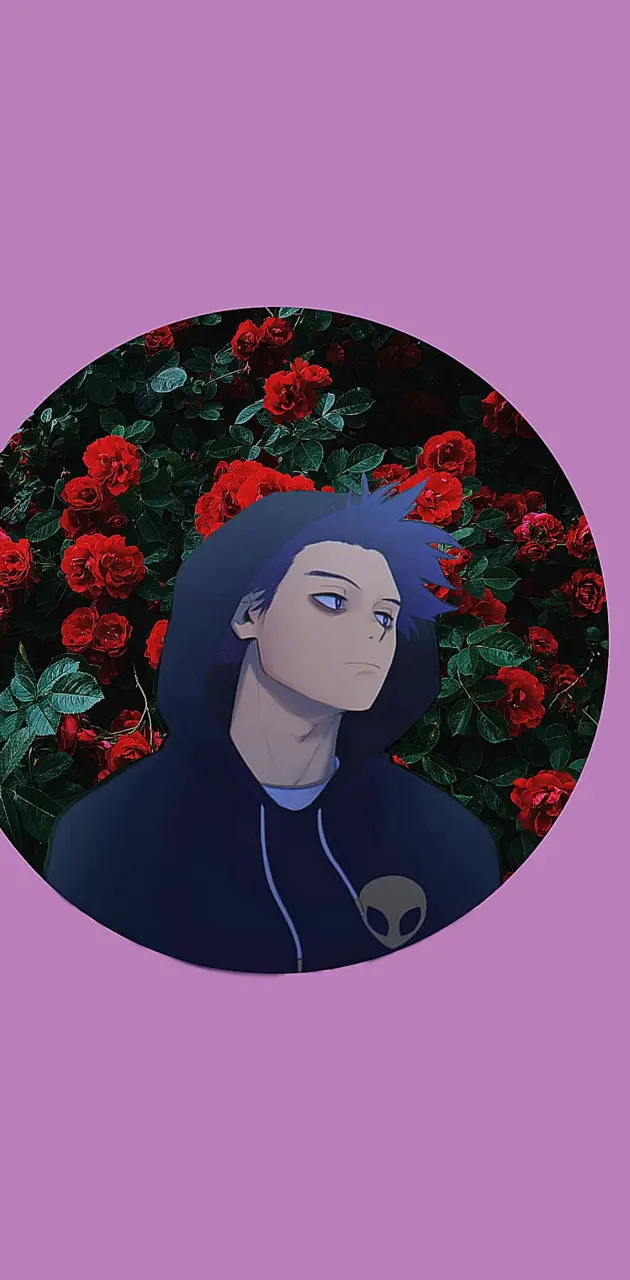 Hitoshi with Roses 