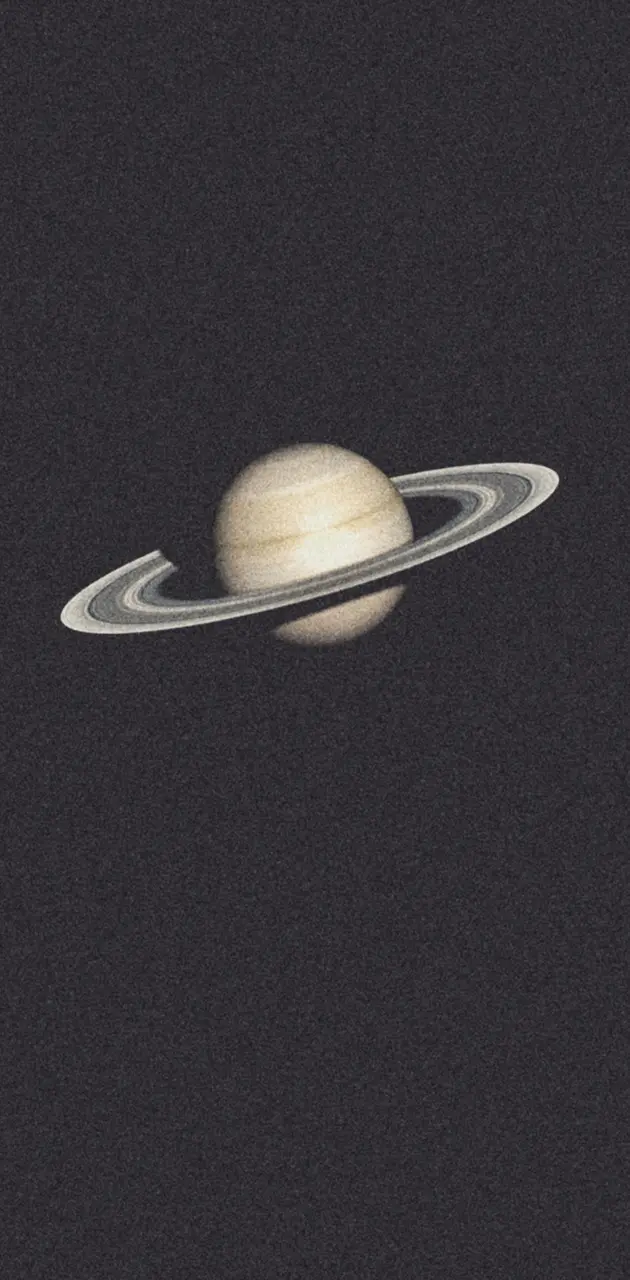 Vintage colored Saturn