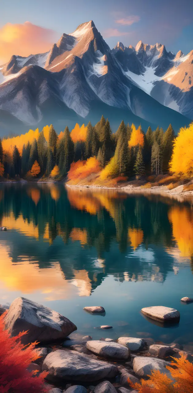 beautiful fall landscape