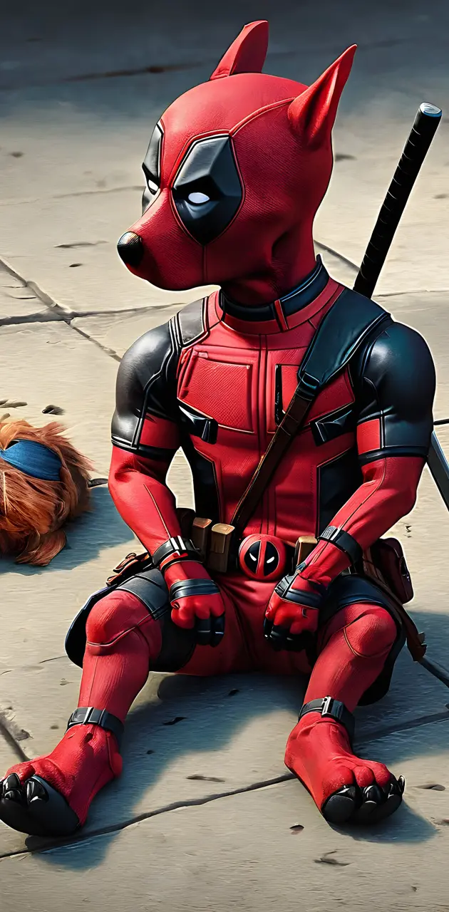 Deadpool dog