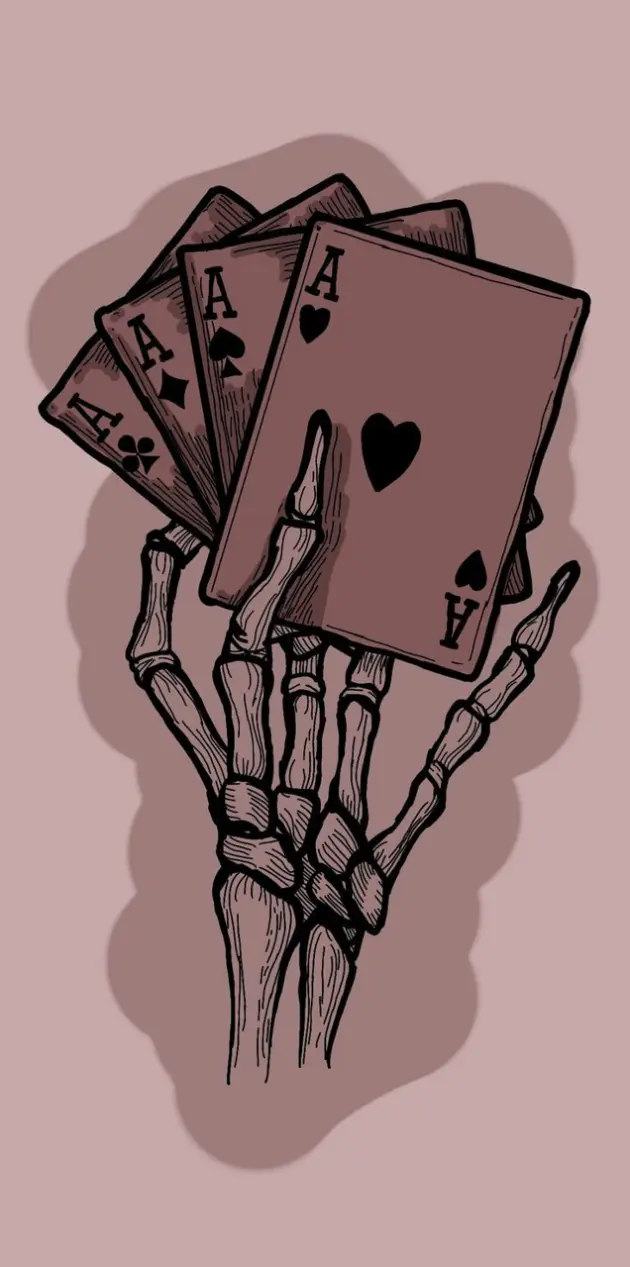 Skeleton hand