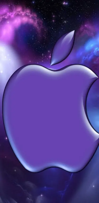 Apple In Purple