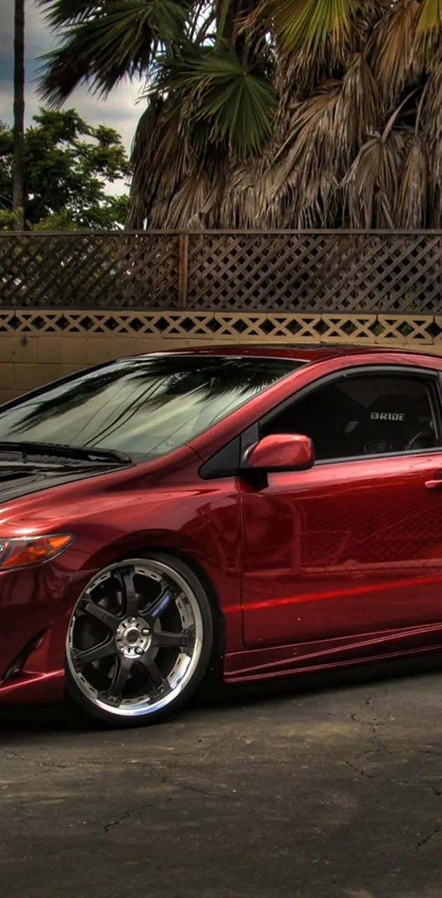 Red 8th Gen Civic