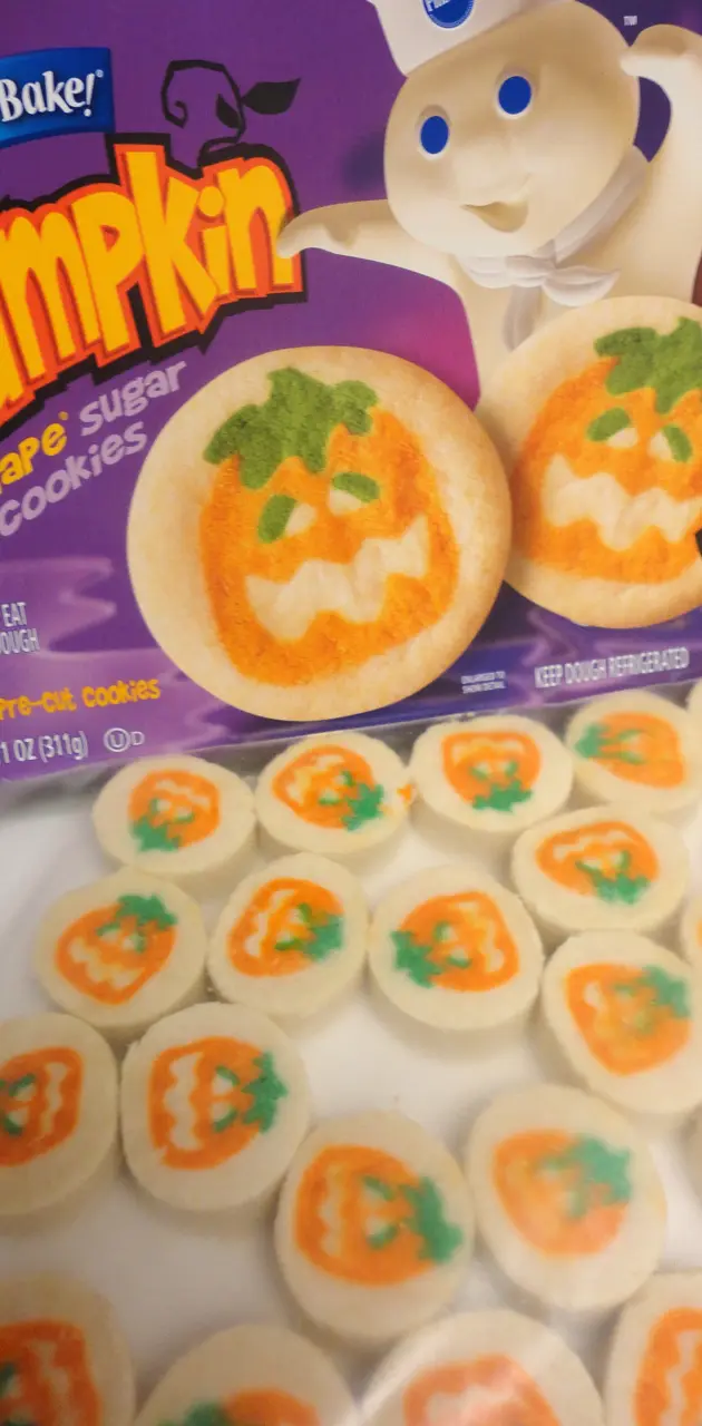  Pumpkin Cookies 