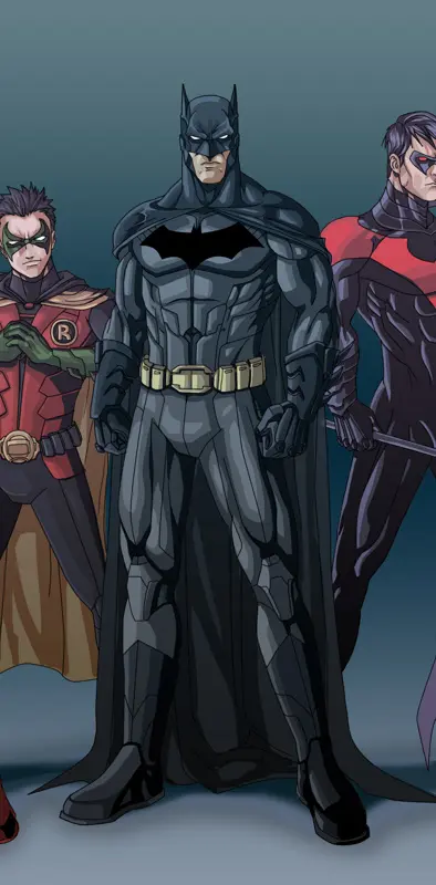 Batman and family