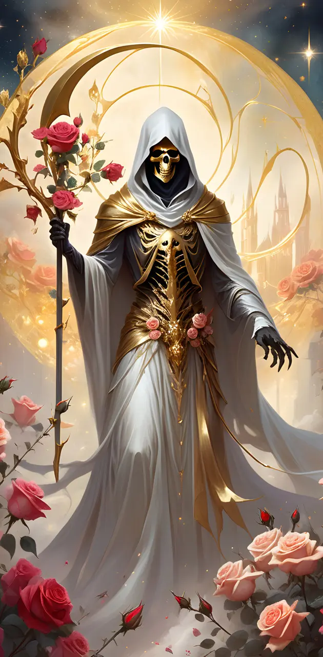 Reaper in gold