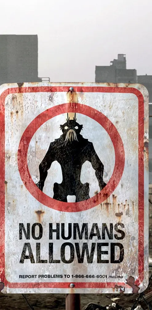 no humans allowed