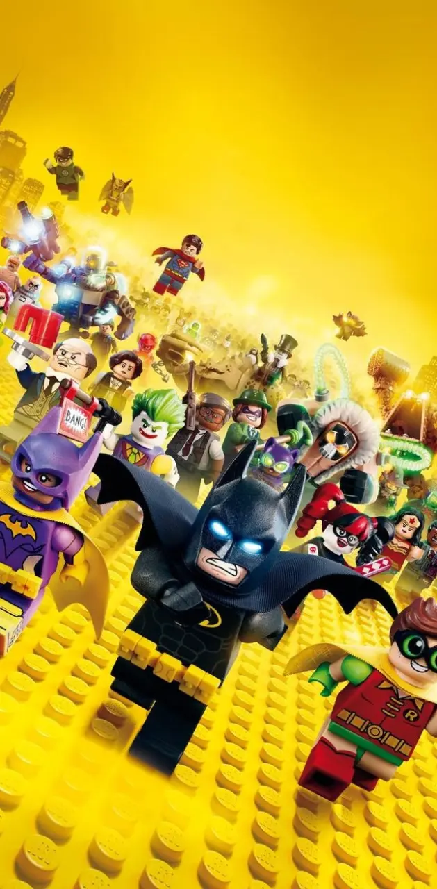 Lego Batman Movie Wall