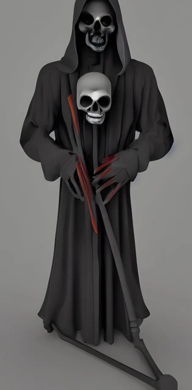 3D, skull, grim reaper wallpaper by Russel1977 - Download on ZEDGE