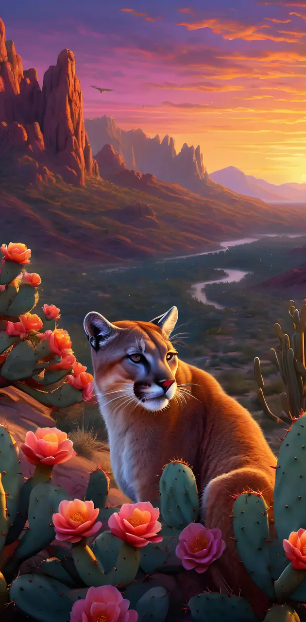 Cougar, Puma, Desert