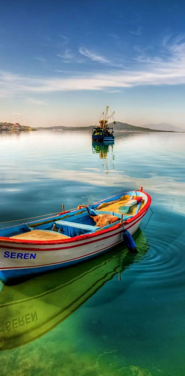 Colorful Boat Hd
