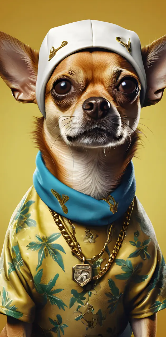 Snoop Dogg as a chihuahua
