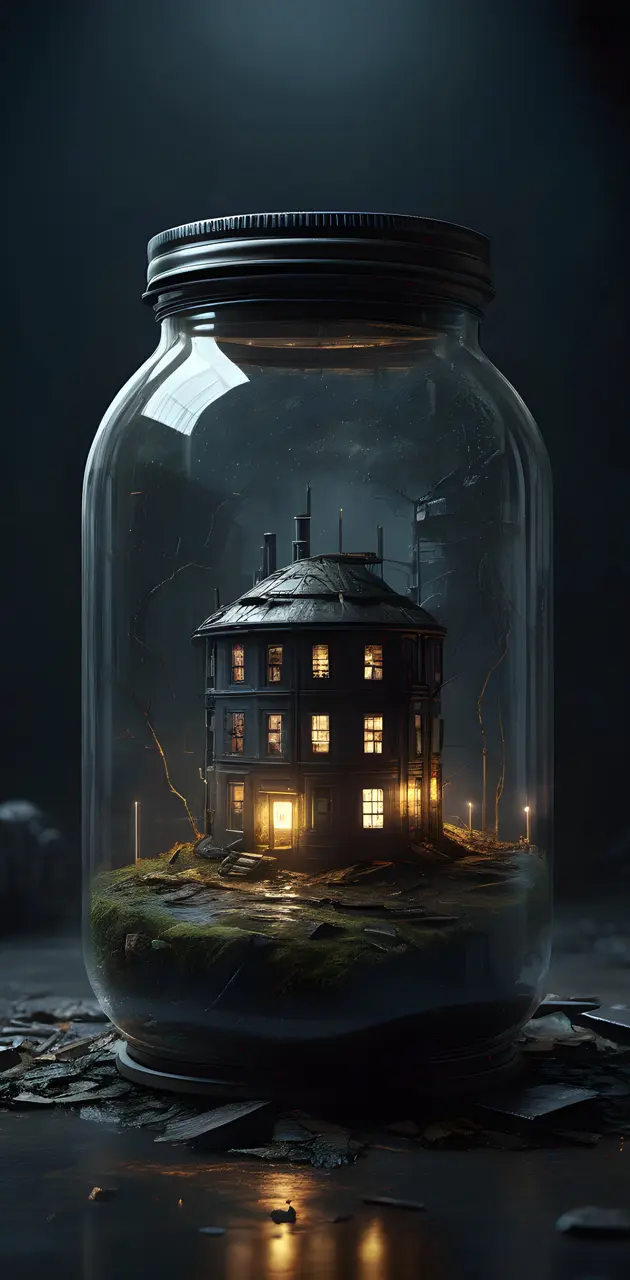 House in a jar
