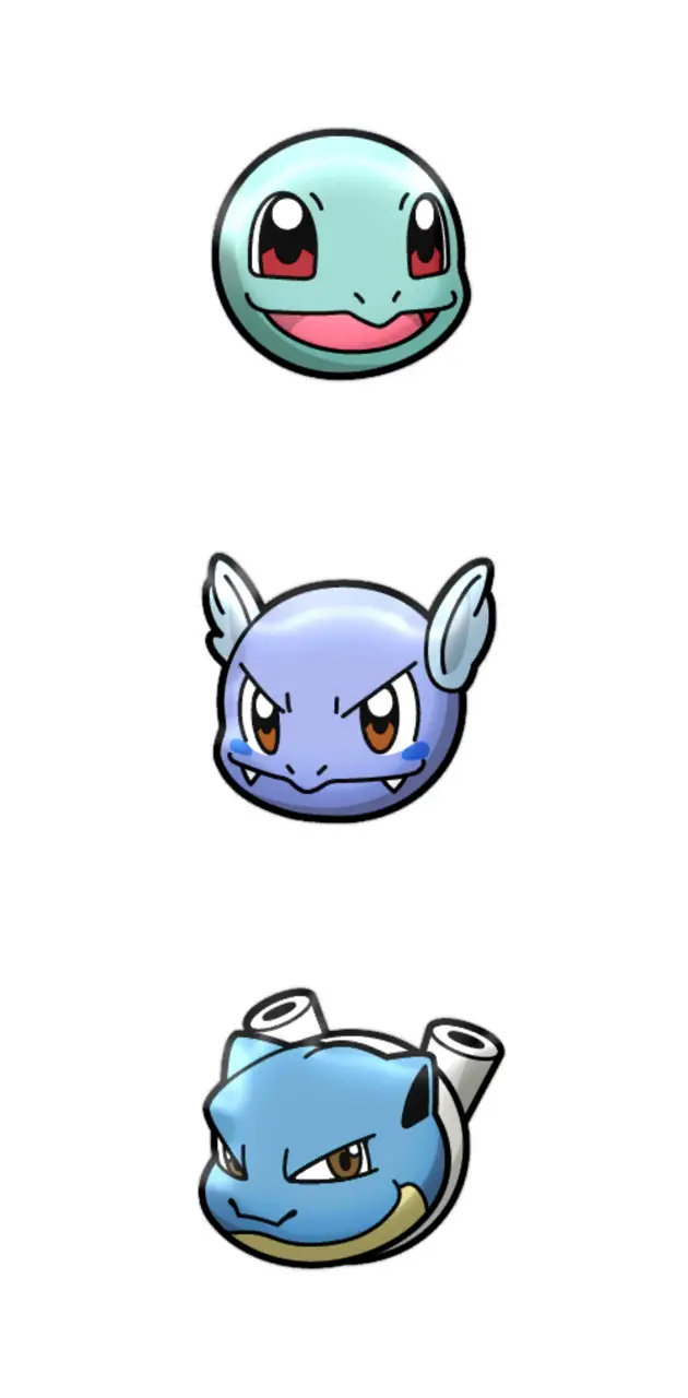 Squirtle Evolutions