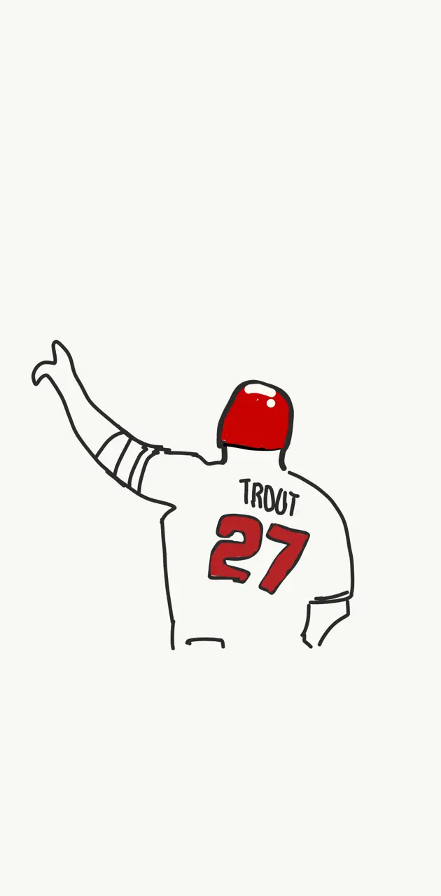 Mike Trout wallpaper by caidenquijano1391 - Download on ZEDGE™