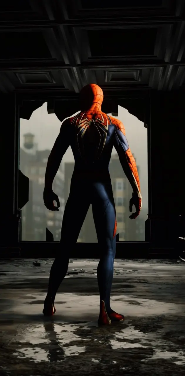 Cool Spiderman Pose