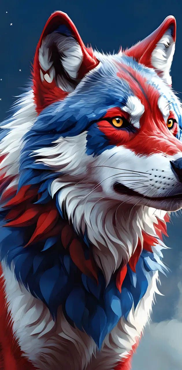 Patriotic Wolfy