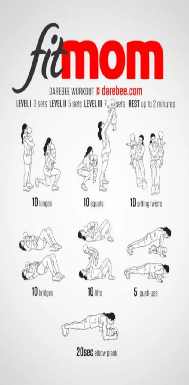 Fit mom workout