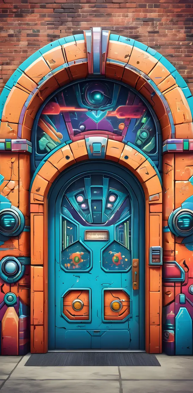 weird door