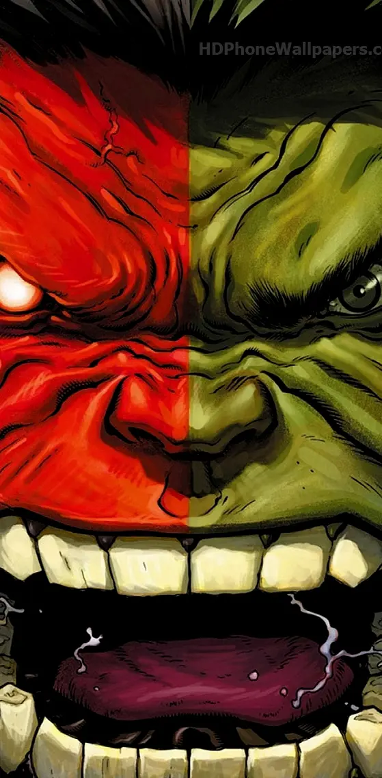 The Hulk Angry