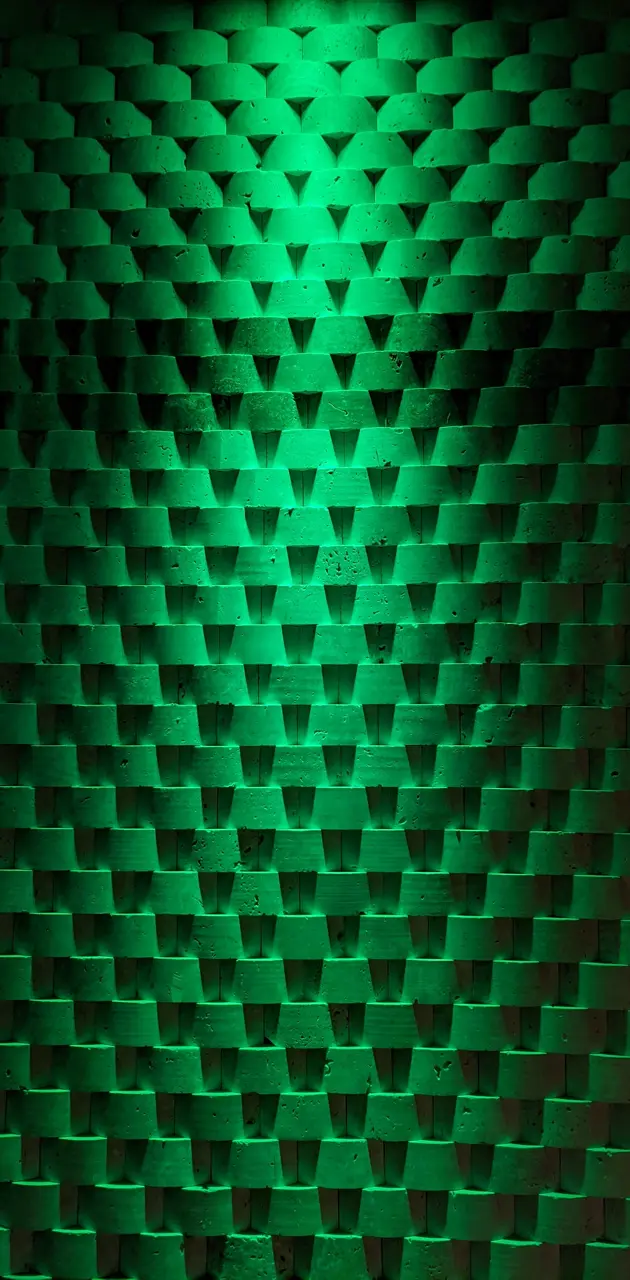 Green stone pattern